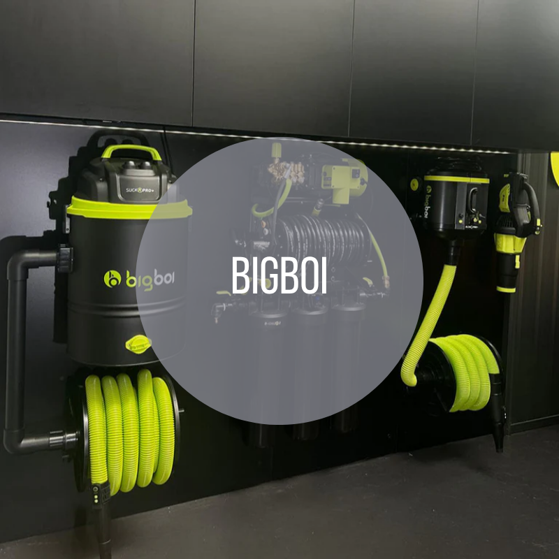 Bigboi collection image with wall mounted setup