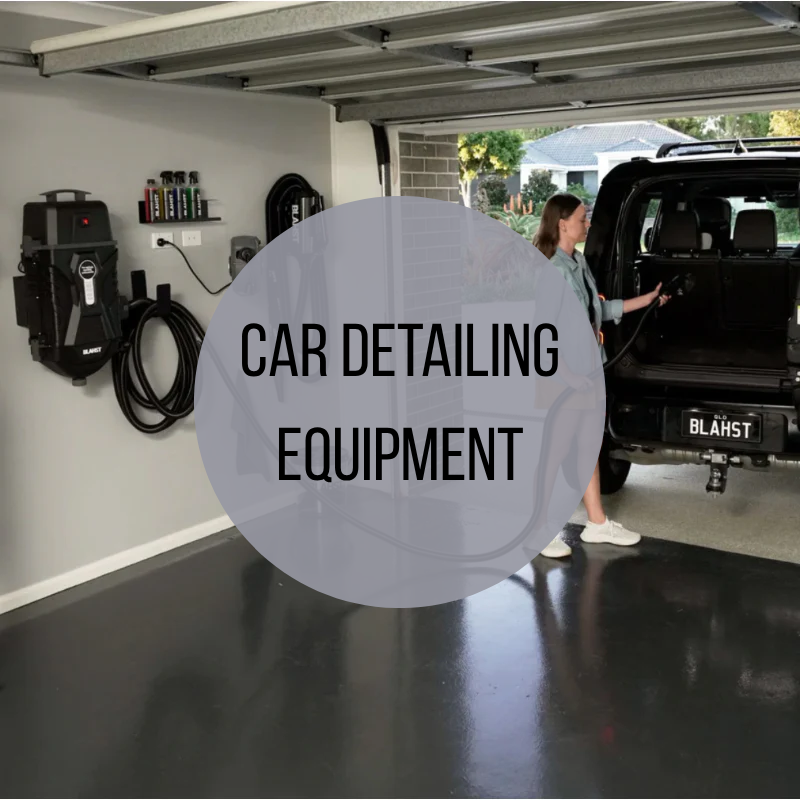 Car Detailing Equipment — Organised Workshop