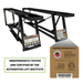 Quickjack 6000elx lift with certification label on a white background