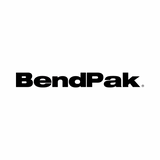Black text Bendpak on a white background