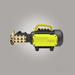Bigboi washr tradie with yellow casing and black accents on a gray background