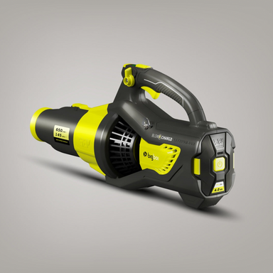 Bigboi cordless blowR rear angle view on a grey background