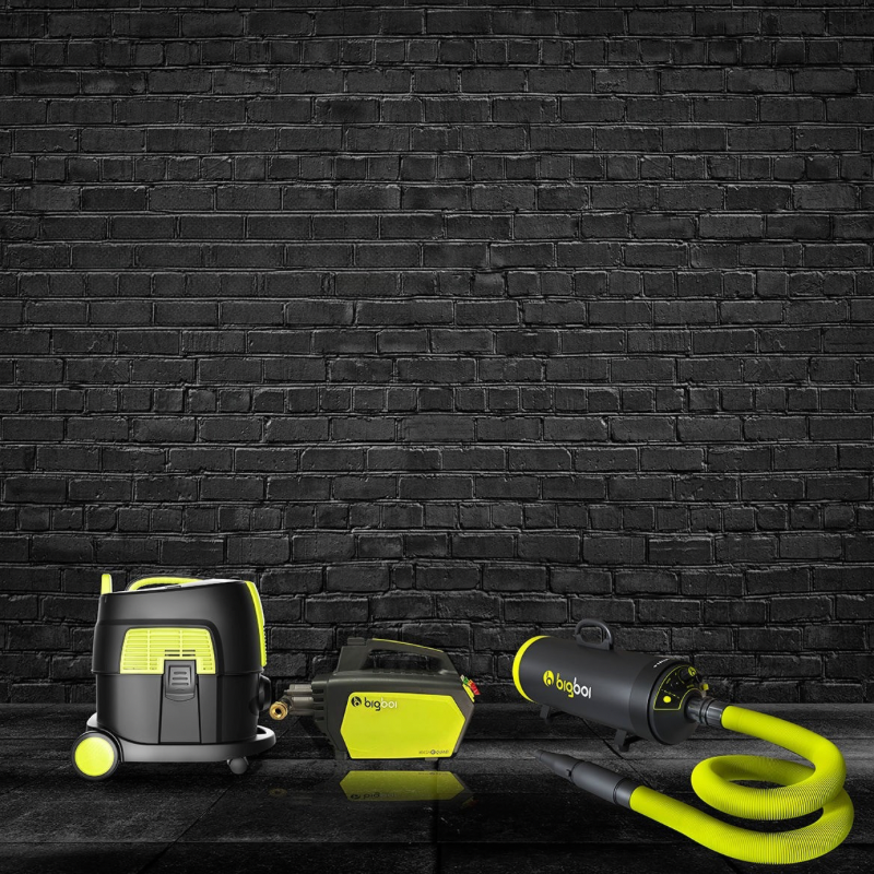 Bigboi mobile detailer option 3 black bricks