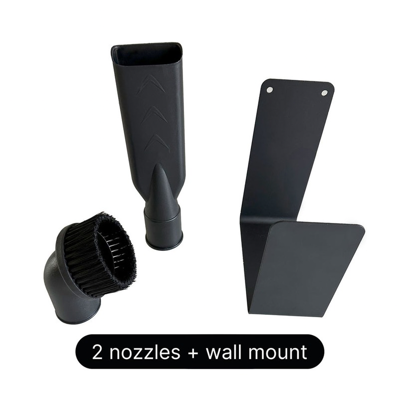 Blahst k21 vacuum 2 nozzles and wall mount