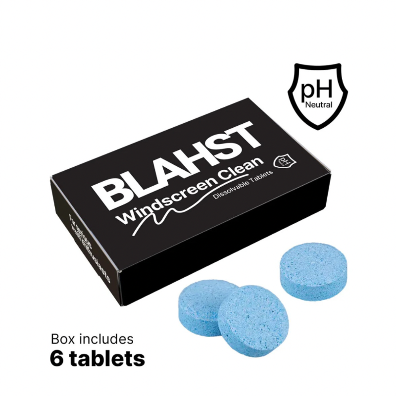 Blahst premium wash bundle windscreen clean tablets