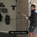 Blahst r18 pressure washer wall mount indoor