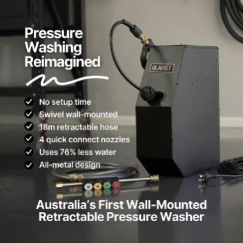 Blahst r18 pressure washing reimagined