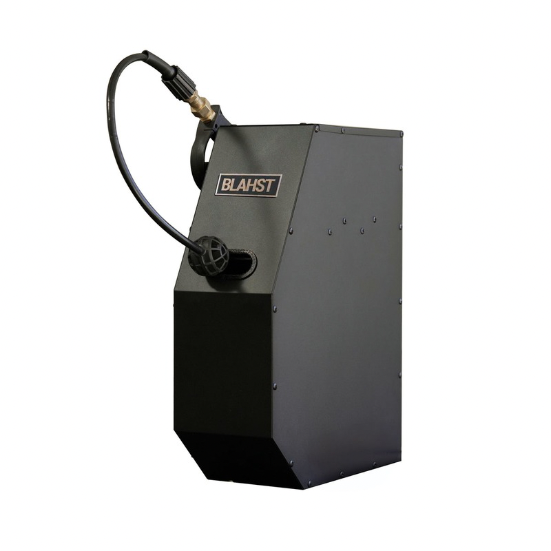 Blahst r18 wall mounted pressure washer on white background