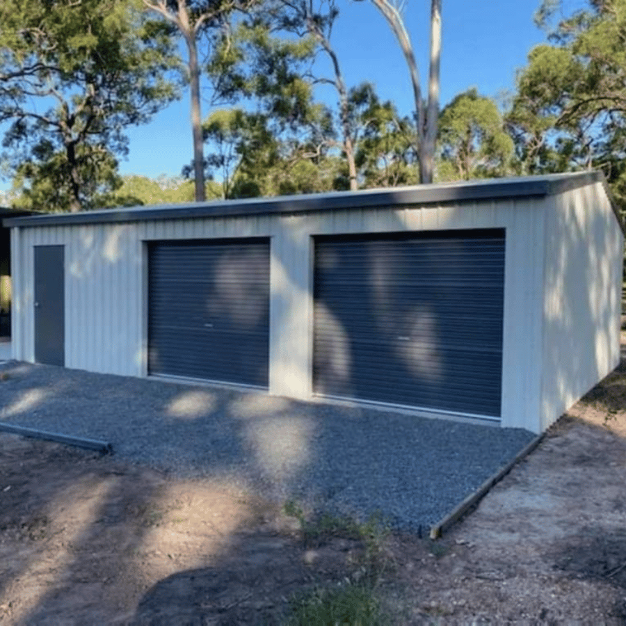 Double Garage Shed DIY Kit