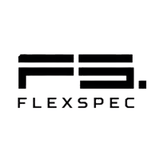 Flexspec logo with 'FS' initials on a white background