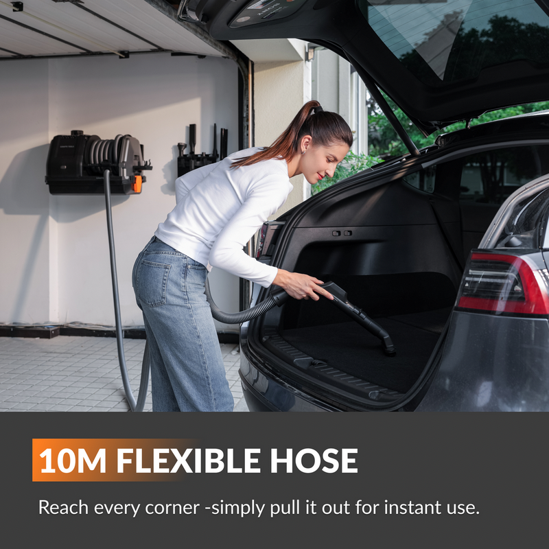 Giraffe Grandstorm Retractable Vacuum Cleaner 10 meter flexible hose