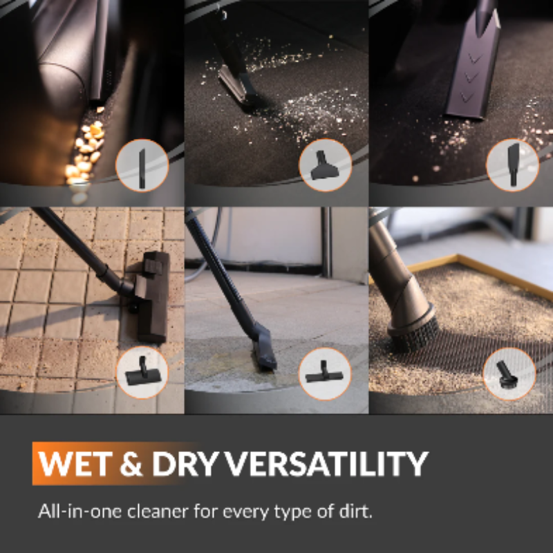 Giraffe Grandstorm Retractable Vacuum Cleaner wet and dry