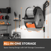 Giraffe Grandfalls Pro pressure washer all in one storage