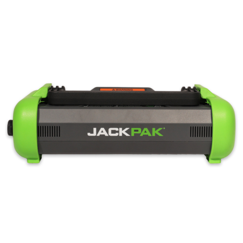 Jackpak rear view with logo