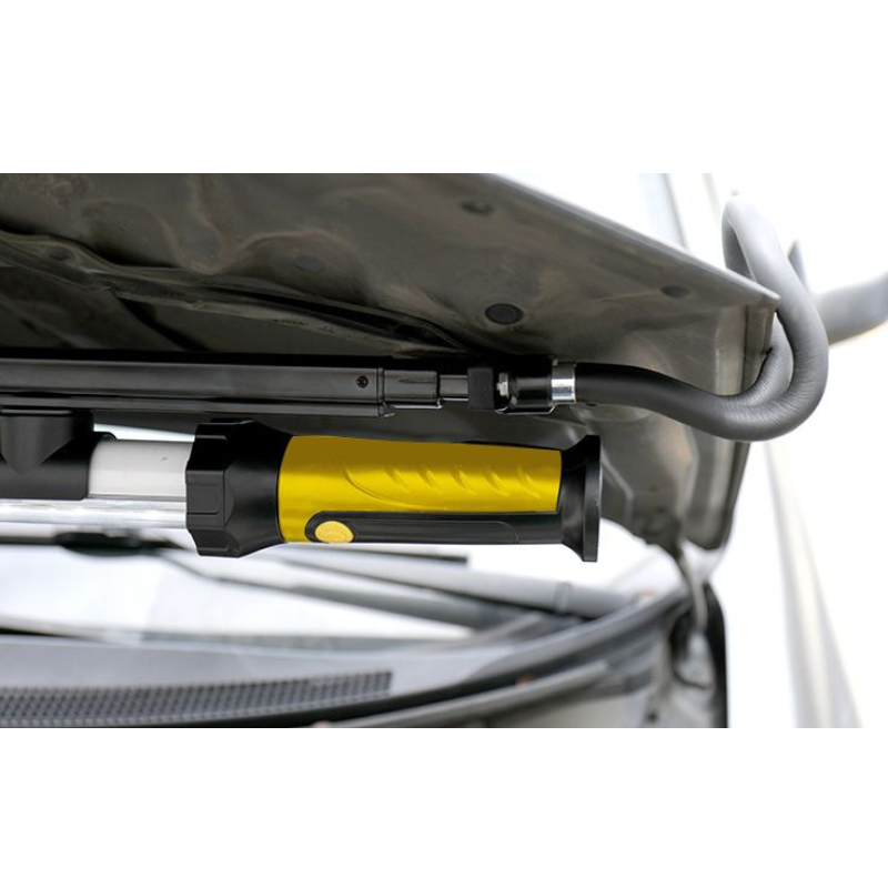 LiteStix hook on bonnet close-up