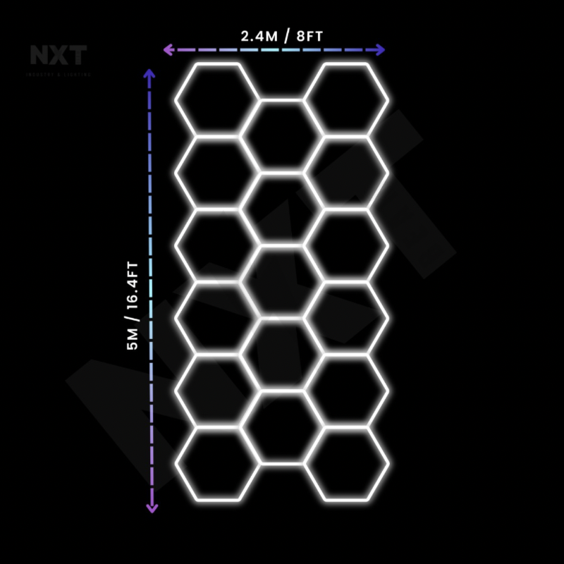 NXTbeam 17 hex lights