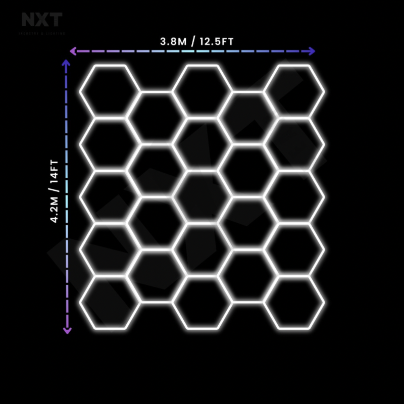 NXTbeam 23 hex lights