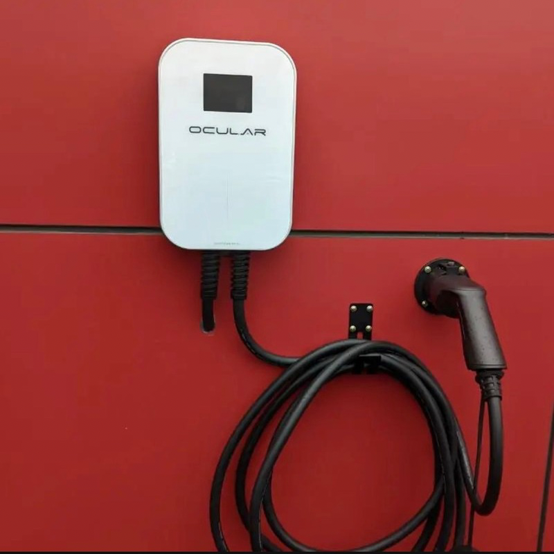 Ocular LTE Plus 7KW Single Phase EV Charger With 6M Type 2 Cable