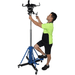 Person using a TQB trans jack on a white background