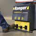 Ranger R980DP tire changer close-up of pedals