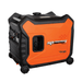 Orange and black 4500w portable generator with 'SP Tools' branding on a white background