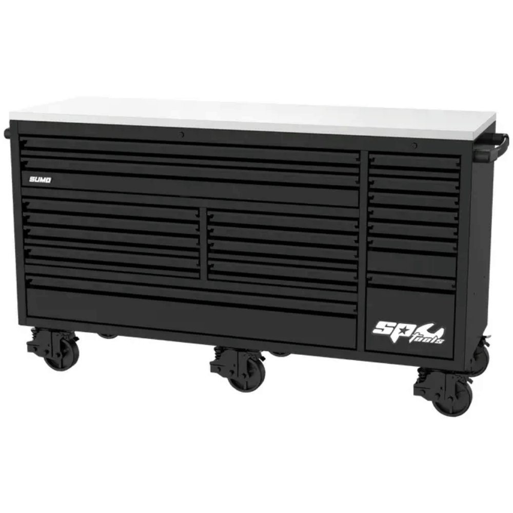SP Tools USA sumo series roller cabinet in black 73 inch