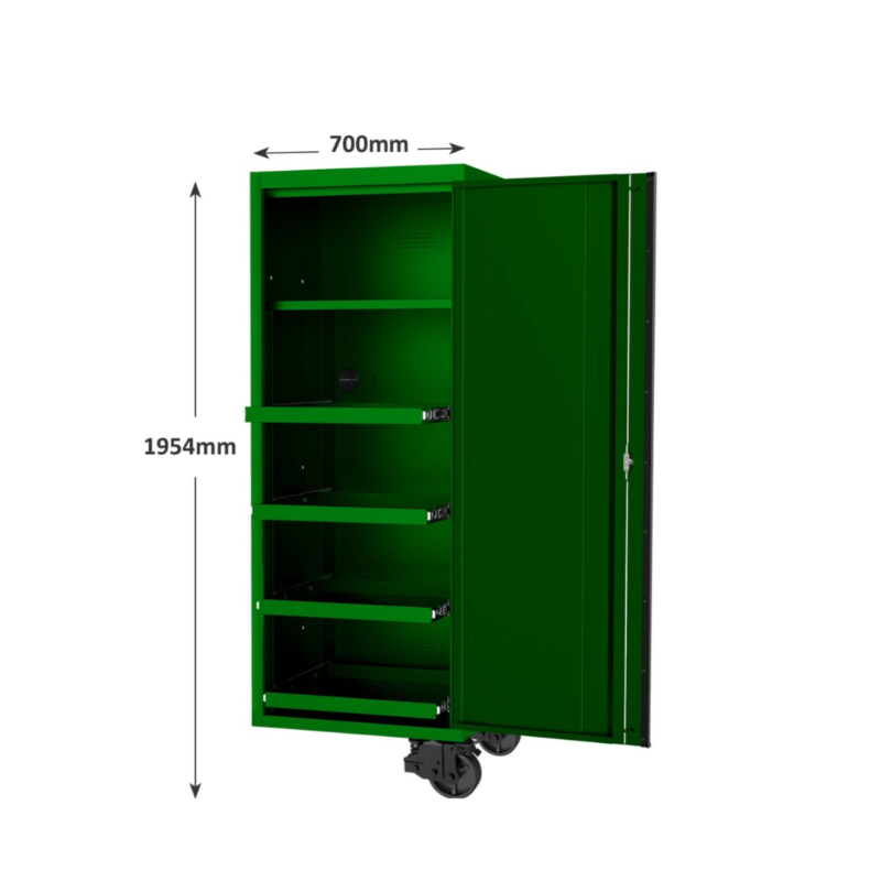 sptools green workstation right cabinet