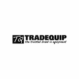 Black Tradequip logo on a white background