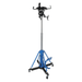 Tradequip 4x4 transmission lifter with blue base and black top on a white background