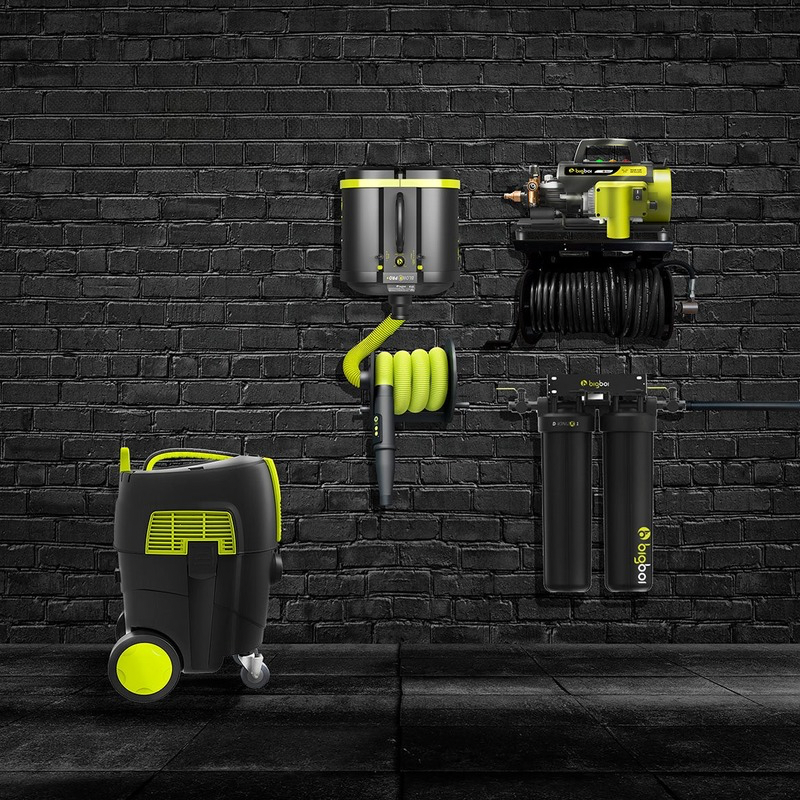 Ultimate Garage option 4 black brick background