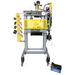 Workshop mate suspension machine with yellow and gray components on a white background