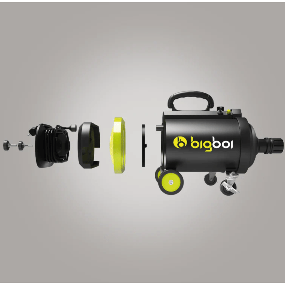 Bigboi brand BlowR with detachable parts on a gray background
