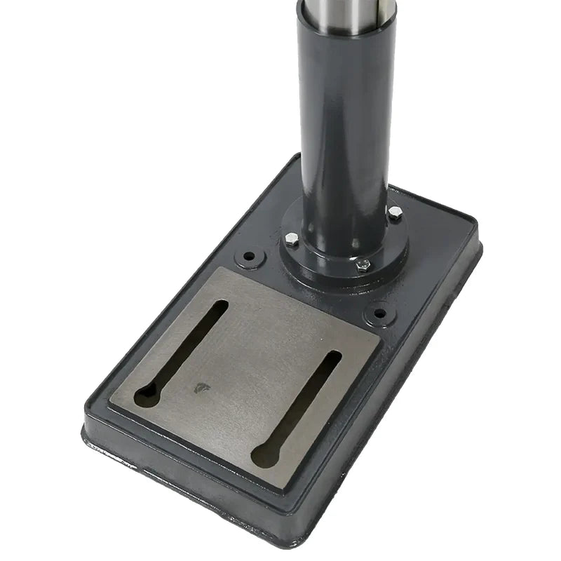 Close up of the Borum CH16NFT pedestal drill base