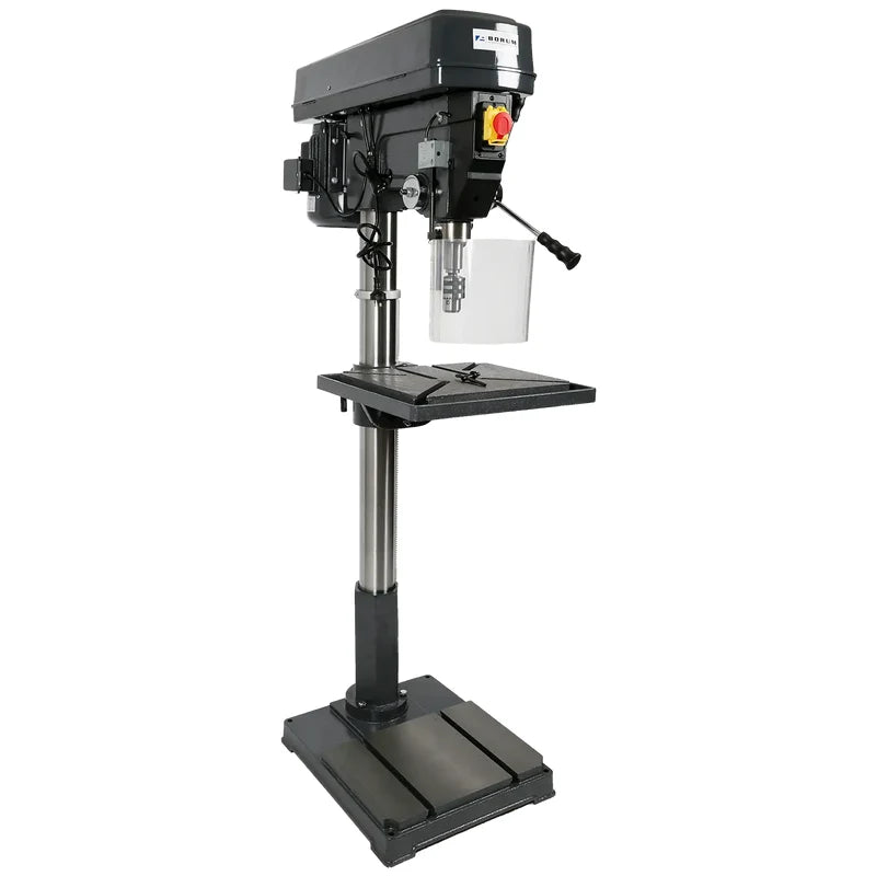 Borum CH30T 2HP 12 speed pedestal drill, front angle view