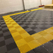 gridflex pro tile black and yellow