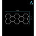 HEXA Cluster Classic hexagon LED garage light