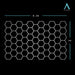 HEXA Large Triple Garage Classic hexagon LED light