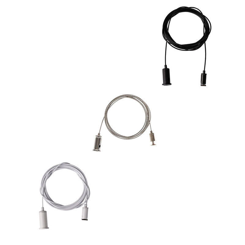 HEXA LED suspension kits in silver, white and black
