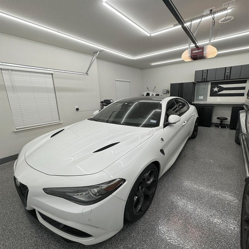 HEXA Meandros linear LED garage light