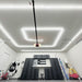 HEXA Meandros linear LED garage light