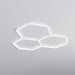 HEXA Triod Classic hexagon LED garage light with white frame