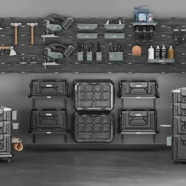 Blahst 14 piece modular garage storage video