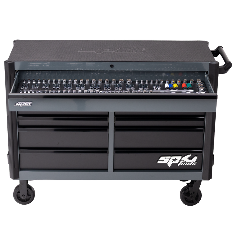 Fourth view of the SP Tools SP53115GY Apex Series tool kit