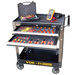SP55955 EV Tool trolley white background draws open